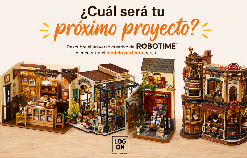 Conoce la historia detrás de ROBOTIME y descubre sus increíbles modelos en LOGON.