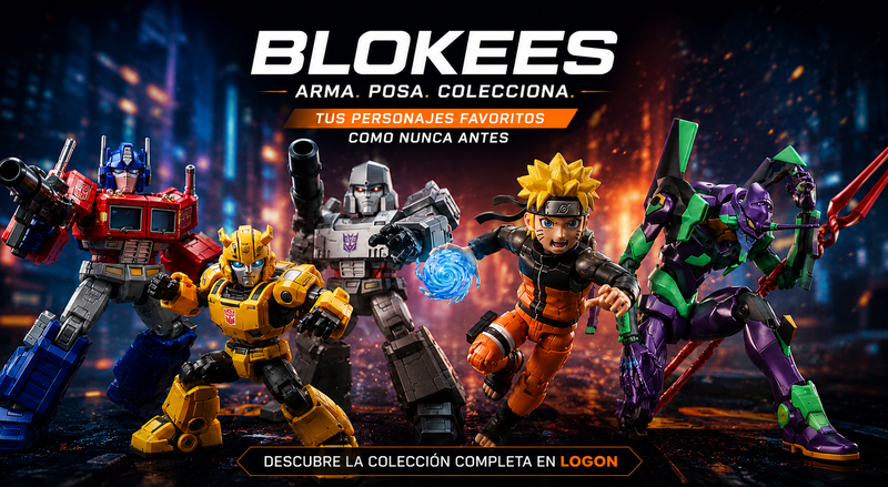 Blokees: arma, posa y colecciona a tus personajes favoritos