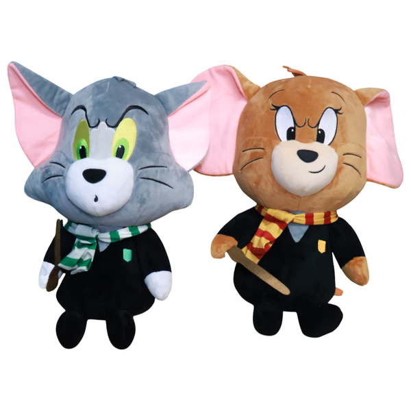 Peluche Tom y Jerry Diseño Harry Potter