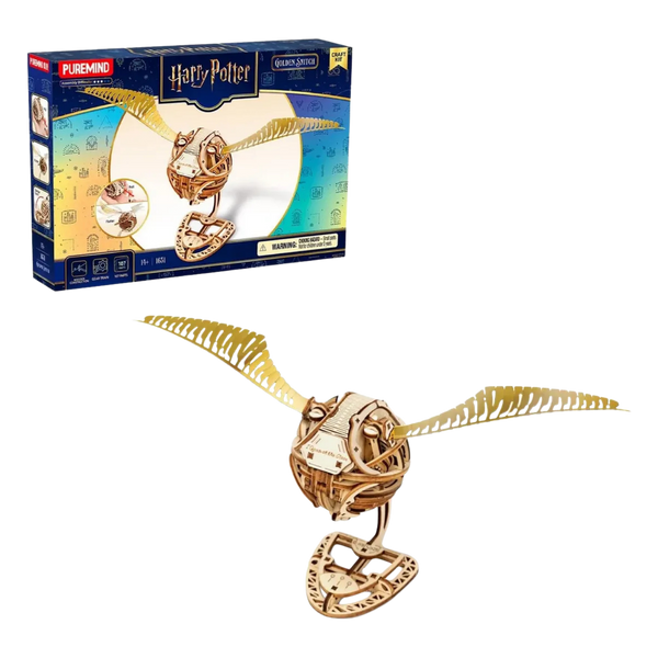 Rompecabezas  3D | Harry Potter Golden Snitch Con Alas Móviles | Puremind