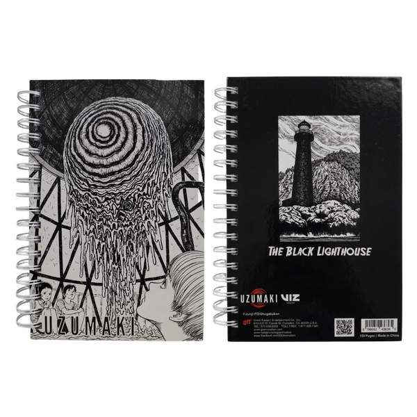 Cuaderno |El Faro Negro Junji Ito's Uzumaki | 150 páginas