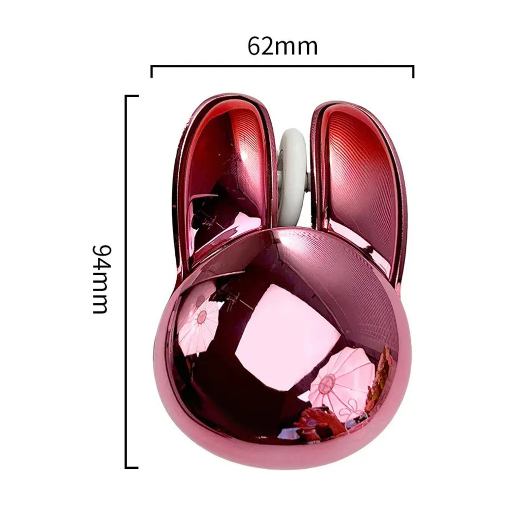 Mouse De Conejo Inalámbrico Cromado M6DM - MF | LOGON