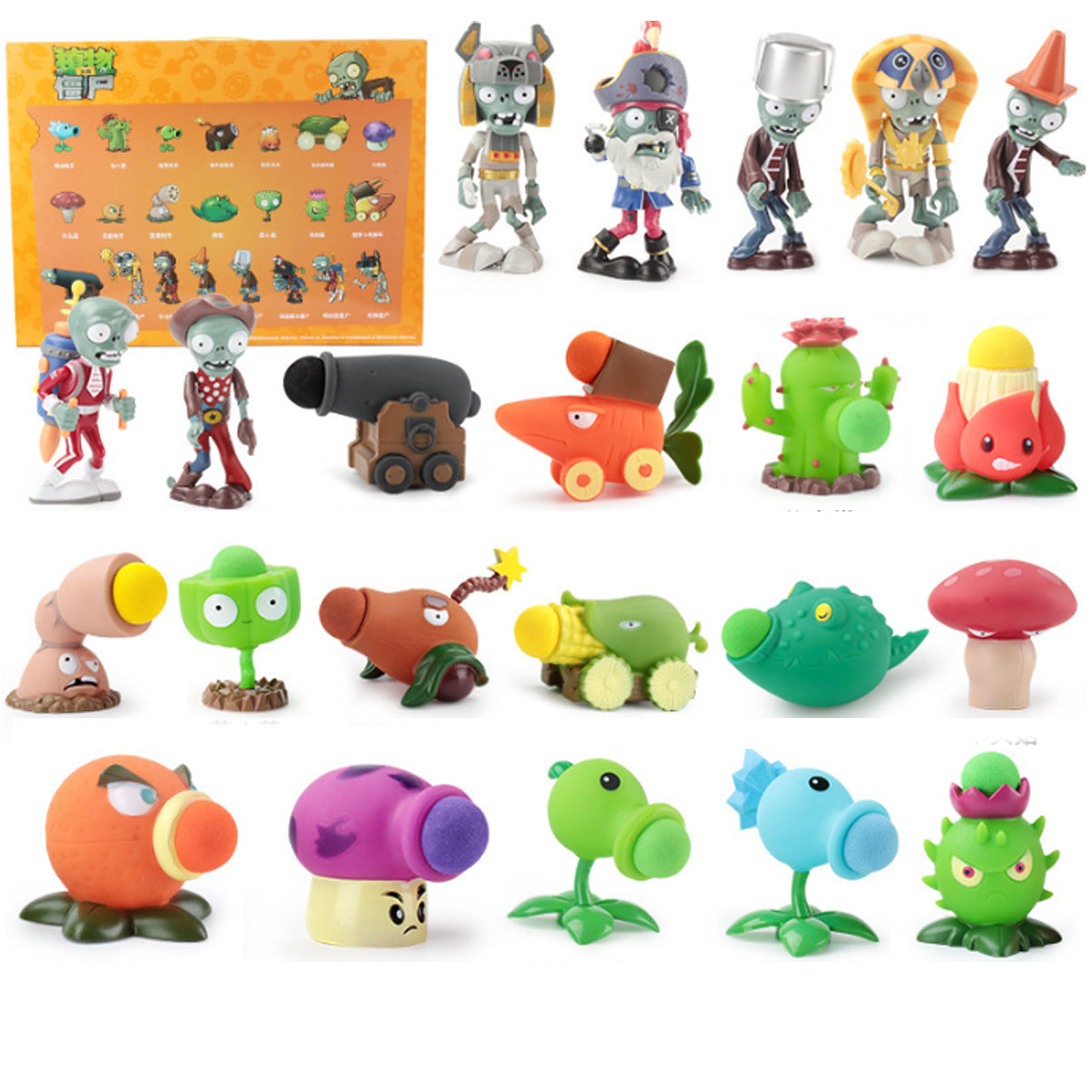 Pvz Figuras Juguetes De Plantas Contra Zombies Figuras De Plantas