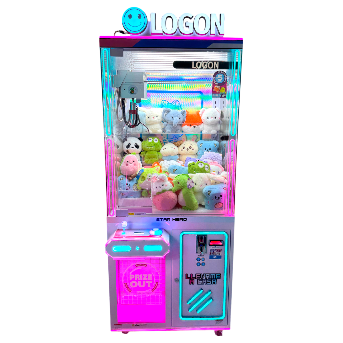 Máquina de Garra | Grande | Vending Caza Peluche